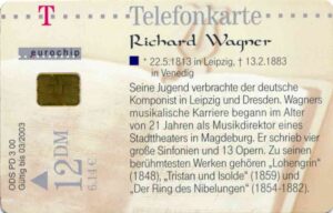 DE, Telecom, VIP, 6DM, Richard Wagner