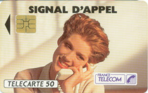 FR, France Telecom, signal d'appel, 50, Frau