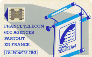 FR, France Telecom, Plakat, 120, 600 Agences, chip alt