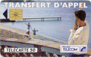 FR, France Telecom, transfert d'appel, 50, Mann, Wasser, Steg