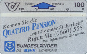 AT, telecom austria, 100, Quatro Pension