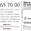 FR, France Telecom, 50, Keno, Ornament blau