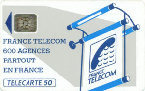 FR, France Telecom, Plakat, 050, 600 Agences, chip alt