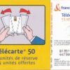 FR, France Telecom, 50+5, Telefonsymbol, Voir au dos