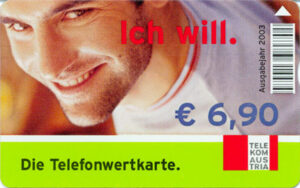 AT, telecom austria, €6.90, Mann, Ich will