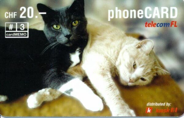 LI, telecomFL, cardMEMO, CHF20, Katzen