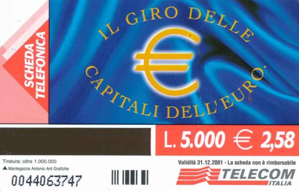 IT, Telecom Italia, Euro, L5000, Lissabon