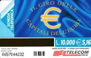 IT, Telecom Italia, Euro, L10000, Luxenburg