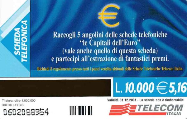 IT, Telecom Italia, Euro, L10000, Raccogli 5 angolini