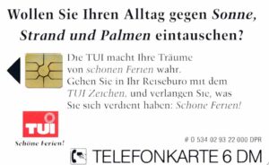 DE, Telecom, Ferien, 6DM, TUI Reisebüro