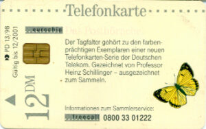 DE, Telecom, Tier, 12DM, Der Tagfalter