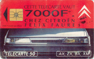 FR, France Telecom, Citroen, 50, Rabatt 7'000F, AX/ZX/BX/XM