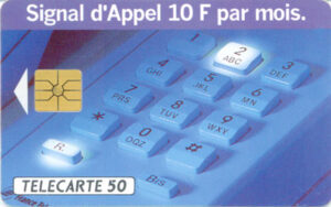 FR, France Telecom, signal d'appel, 50, Telefontastatur