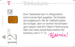 DE, Telecom, Text, 12DM, Alltags-Verkehr