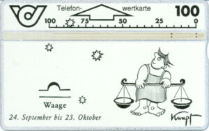 AT, telecom austria, Sternzeichen, 100, Waage