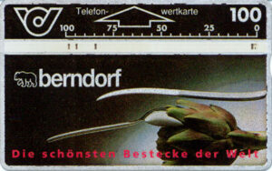 AT, telecom austria, 100, Berndorf, Essbesteck
