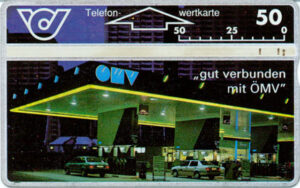AT, telecom austria, 50, Tankstelle ÖMV