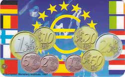 UK, Monetary Inst, 20units, Euro-Münzen