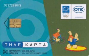 GR, OTE, Olympiade 2004, 3€, Comic, No 07/17