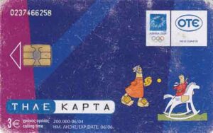 GR, OTE, Olympiade 2004, 3€, Comic, No 08/17