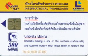 TH, Lenso, 300baht, Umbrella Making