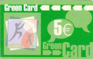 GR, GreenCard, 5€, Karte grün, Turnen