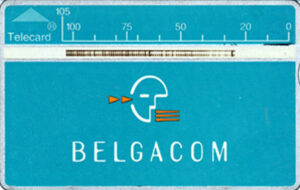 BE, Belgacom, grün/blau, 105, Symbol Kopf