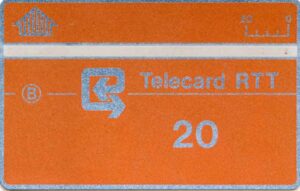 BE, Belgacom, RTT, 20, Karte rot, Telecard