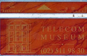 BE, Belgacom, 20, Telecom Museum, Haus