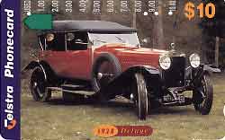 AU, Telstra, $10, Auto, Delage 1928