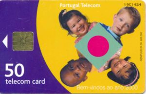 PT, Telecom, 50, Würfel grün/rot, Kinder