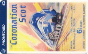 UK, IPC, £2, Coronation Scot, Diesellok
