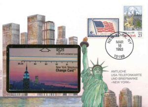 US, NYNEX, $5.25, New York, Numisbrief