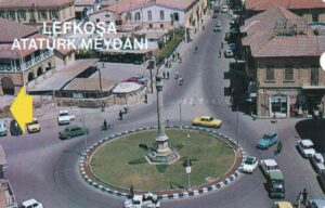 TR, KKTC, 30, Kreisel, Lefkosa, Atatürk Meydani