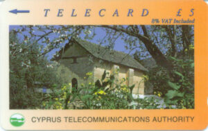 CY, cyprus telecom, £5, Haus, Garten