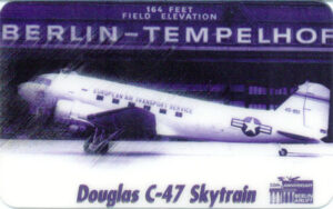 UK, Berlin Airlift, 20, Douglas C-47 Skytrain